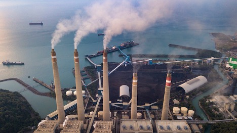 Suralaya coal power plants in Cilegon