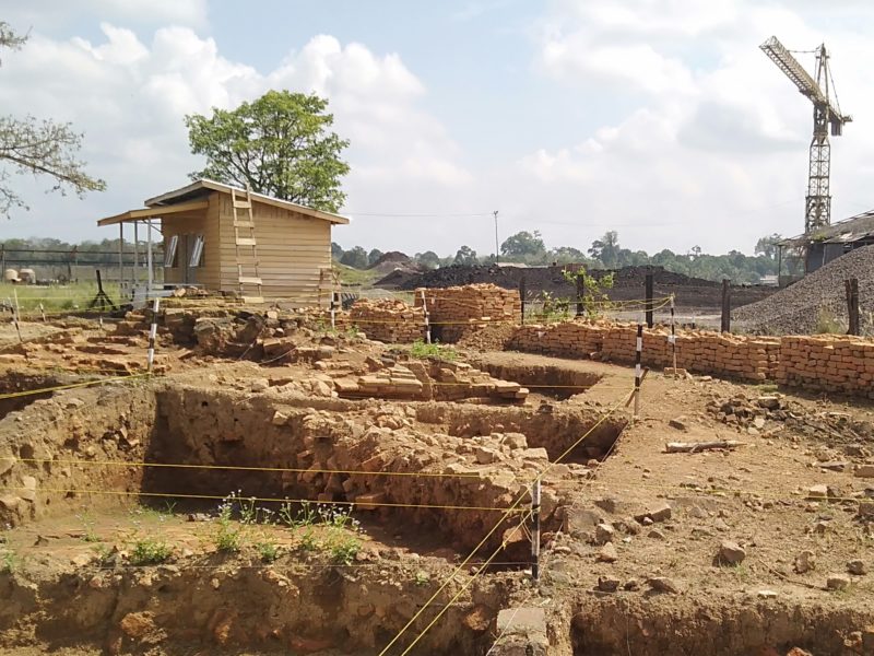 Candi Teluk I di Kawasan Cagar Budaya Muarajambi