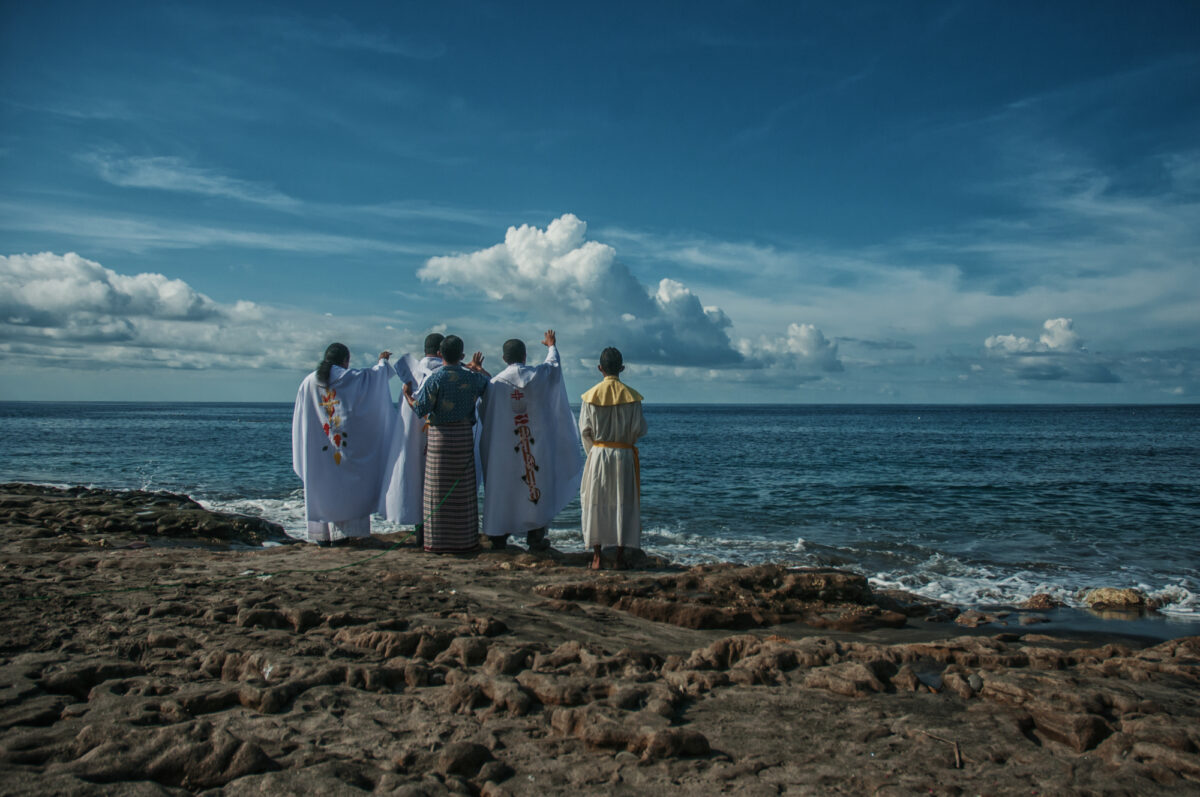 Catholic priests blessing the Savu Sea by Arnold Simanjuntak