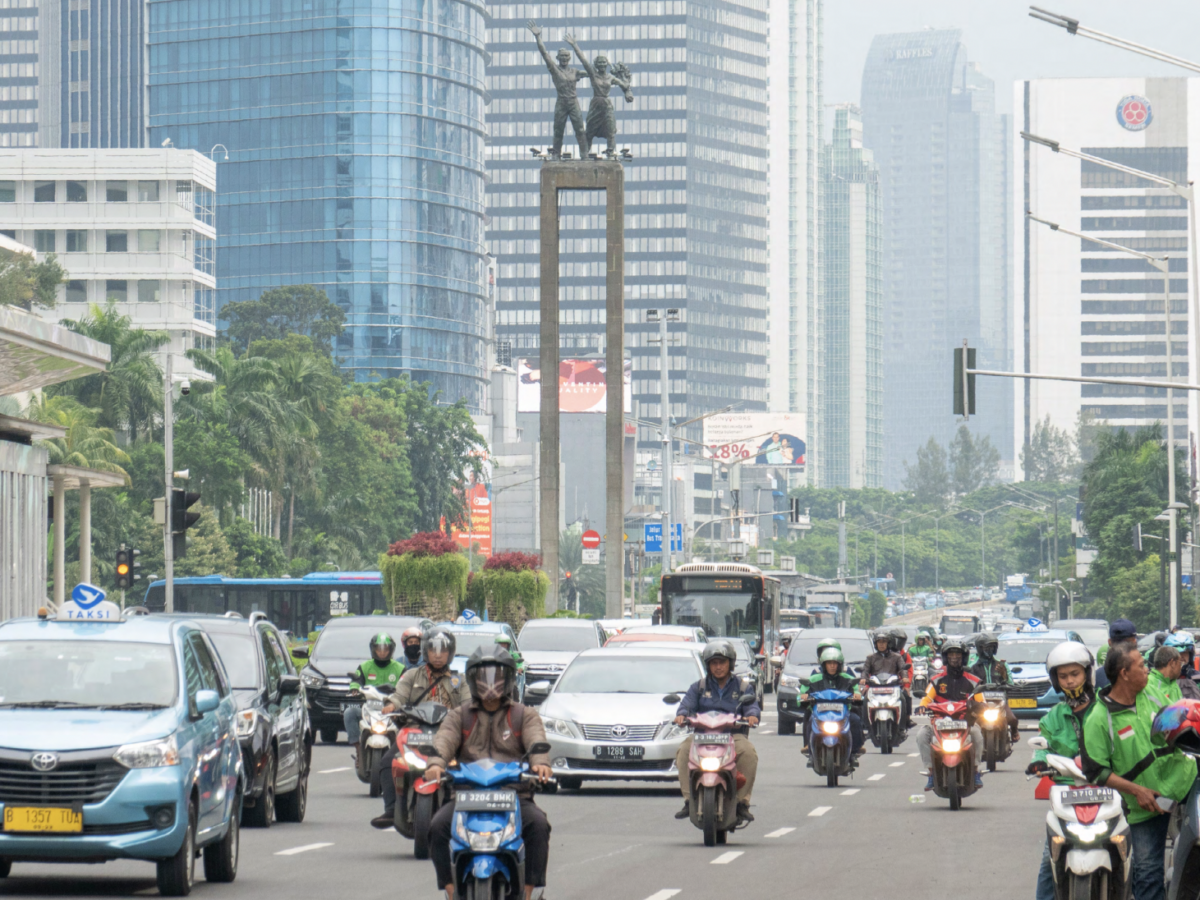 Hazy Jakarta skies by Vital Strategies 2019