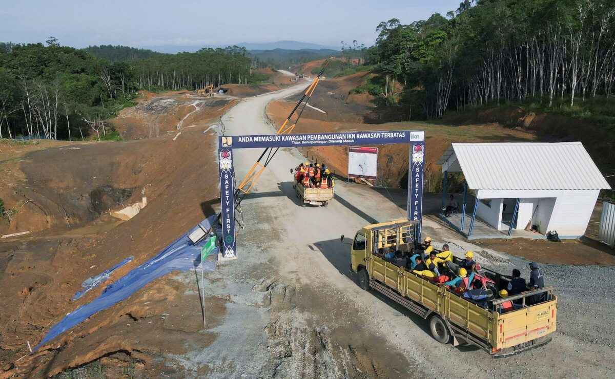 Construction of new capital Nusantara