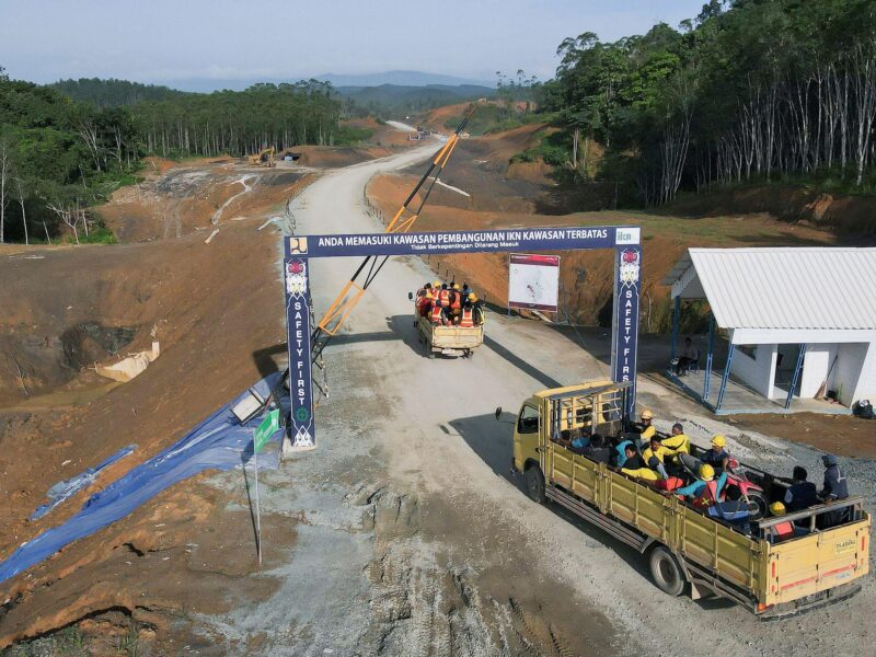 Construction of new capital Nusantara