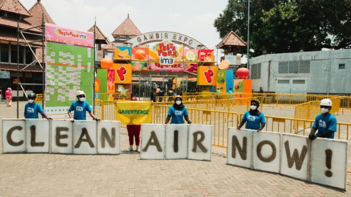 Greenpeace di Pestapora 2023 Jakarta