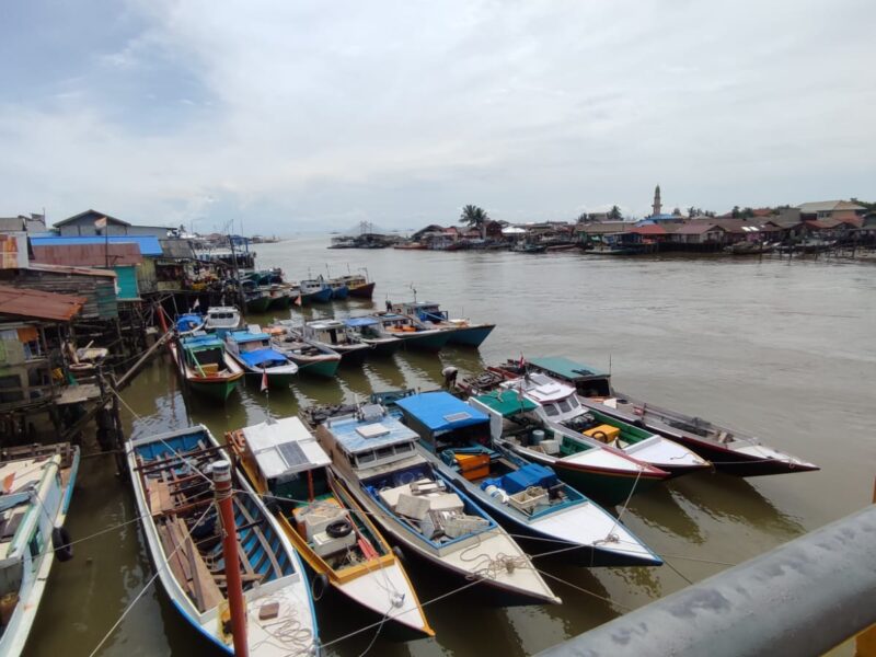 Kapal nelayan Teluk Balikpapan