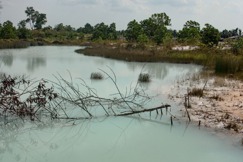 Ranting dipasang di kulong untuk halangi buaya