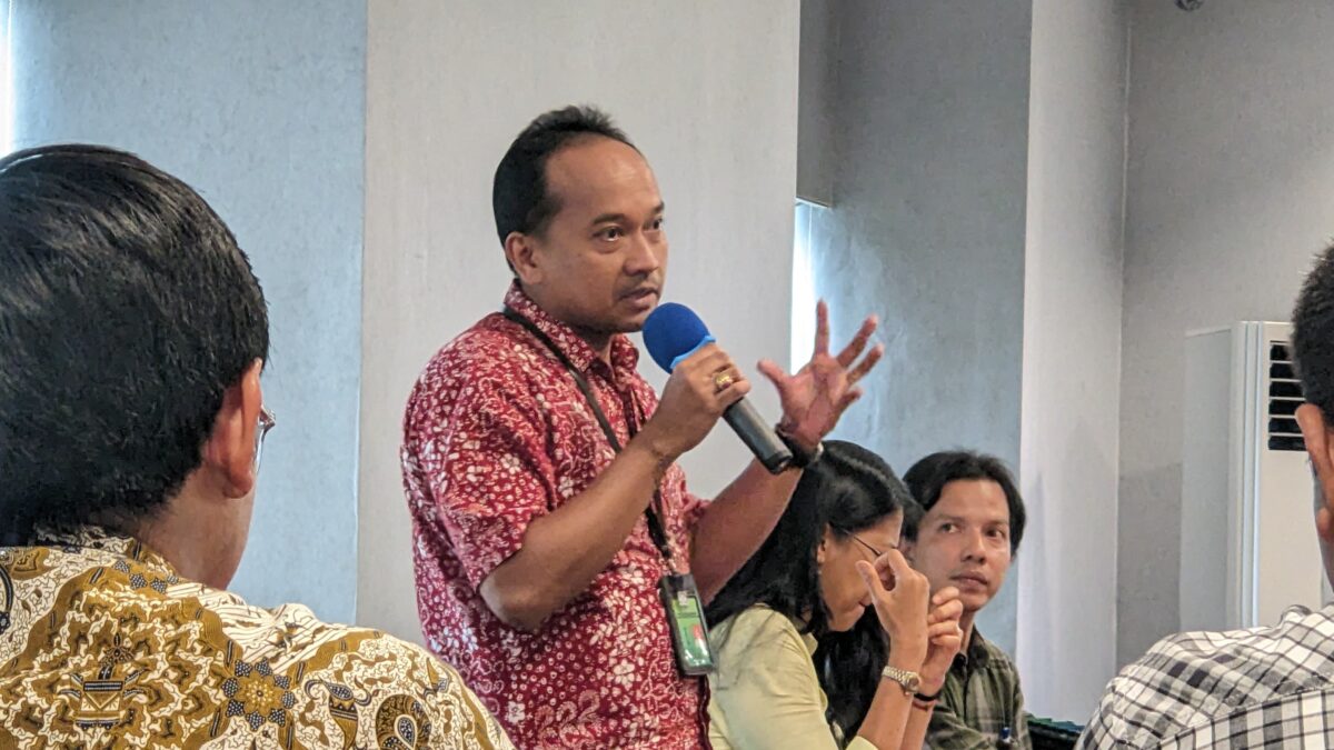 Kasubdit Dukungan Sumber Daya Perubahan Iklim Ditjen PPI Kementerian Lingkungan Hidup dan Kehutanan (KLHK), Wawan Gunawan