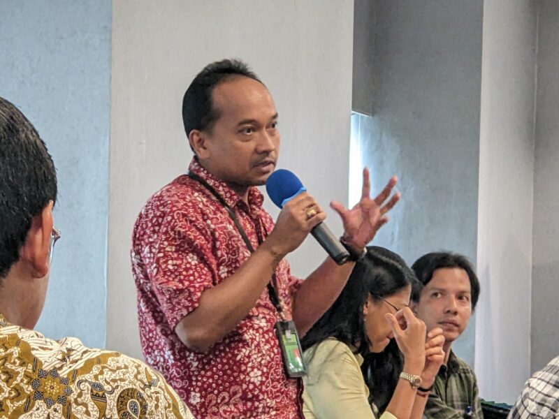 Kasubdit Dukungan Sumber Daya Perubahan Iklim Ditjen PPI Kementerian Lingkungan Hidup dan Kehutanan (KLHK), Wawan Gunawan