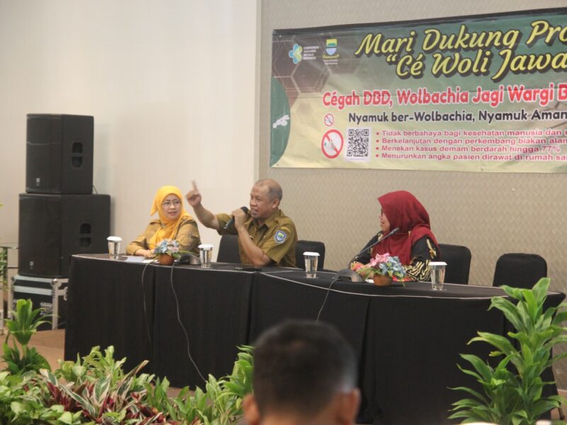 Sosialisasi pencegahan DBD di Bandung. (Humas Bandung)