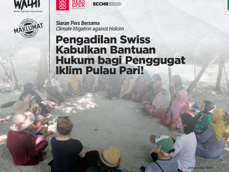 krisis iklim pulau pari