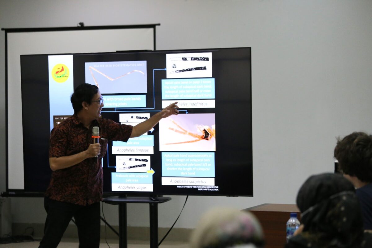 Fakultas Kedokteran Universitas Sumatera Utara (USU) menggelar workshop Entomology Morphological and Identification PCR yang meneliti tentang nyamuk malaria. (Foto: USU)