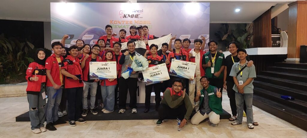Tim Mobil Hemat Energi Universitas Indonesia (UI). (Foto: ui.ac.id)