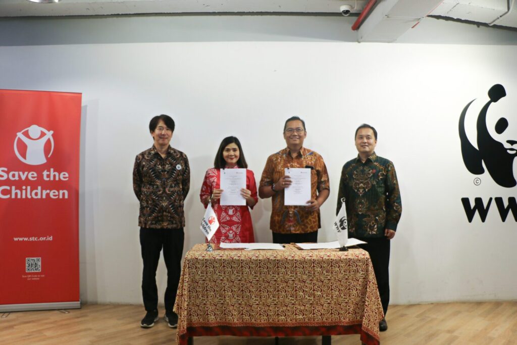 WWF Indonesia dan Save the Children Indonesia menggulirkan program BASAMO bertujuan memperkuat keanekaragaman hayati di Riau. (Foto: Save the Children Indonesia)