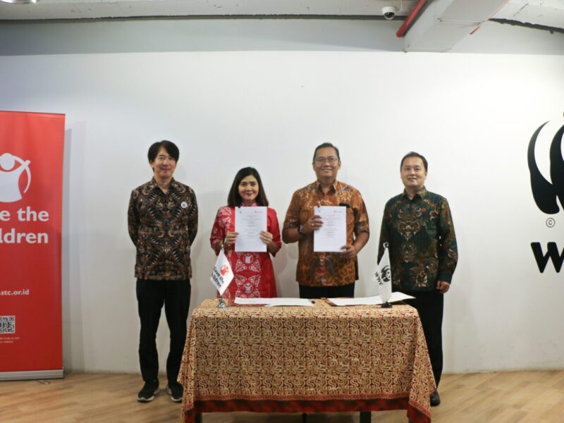 WWF Indonesia dan Save the Children Indonesia menggulirkan program BASAMO bertujuan memperkuat keanekaragaman hayati di Riau. (Foto: Save the Children Indonesia)