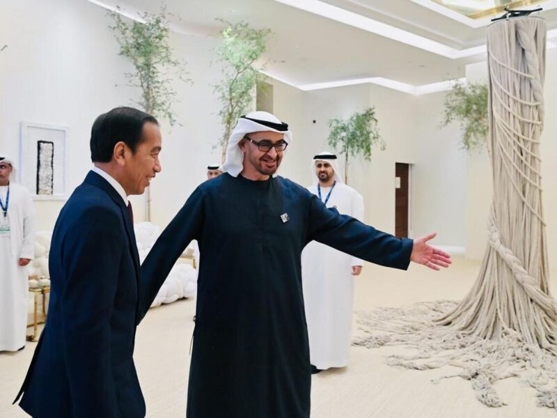 Presiden Jokowi di Uni Emirat Arab