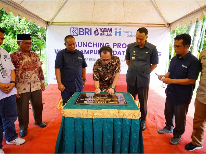 Universitas Andalas, Sumatera Barat, meresmikan Program WASH (Wash Sanitation and Hygiene) di Kampung Adat Sijunjung. (Universitas Andalas)