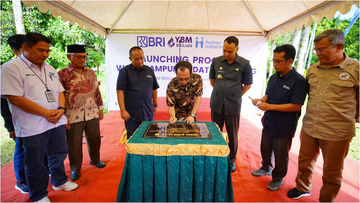Universitas Andalas, Sumatera Barat, meresmikan Program WASH (Wash Sanitation and Hygiene) di Kampung Adat Sijunjung. (Universitas Andalas)