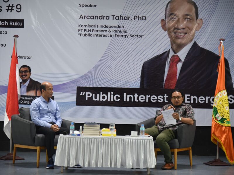 Engineering Talk Series di Universitas Sumatera Utara (USU), Sabtu, 9 Desember 2023. (Foto: USU) sumber daya alam