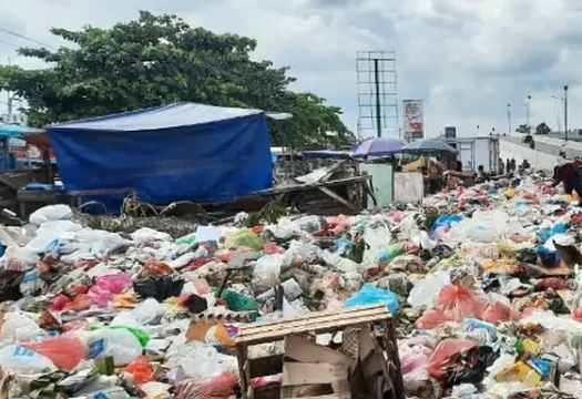 Sampah Pekanbaru. (Foto: Liputan 6 via AZWI )