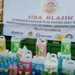 Kampung SIBA KLASIK: Memanfaatkan Car Free Day untuk memperkenalkan sabun isi ulang yang mendukung ekosistem guna ulang di Kabupaten Gresik.