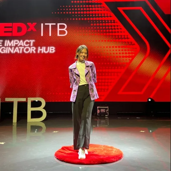 Stefania Carla mendapatkan kesempatan menjadi student speaker dalam seminar tersebut. Dalam pemaparannya, mahasiswa program studi Rekayasa Pertanian Institut Teknologi Bandung (ITB)