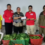 Sedekah sayuran tanpa kantong plastik