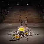 Memikirkan ulang makna pembangunan dan kesejahteraan melalui instalasi seni