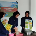 Mahasiswa Unpad perkenalkan beras singkong sebagai pangan alternatif