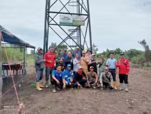 Menara pantau gajah, upaya hidup berdampingan ala Belantara Foundation