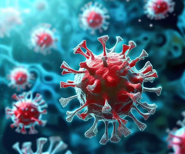 Ilustrasi HMPV. (myninja.ai)