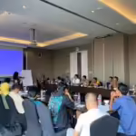 Wahana Lingkungan Hidup Eksekutif Daerah Sumatra Utara (Walhi Sumut) menggelar pengenalan panduan alat bantu konflik manusia satwa berbasis HAM. (WALHI Sumut)