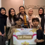 Instalasi bambu karya mahasiswa UI menghidupkan tradisi lokal di kancah internasional