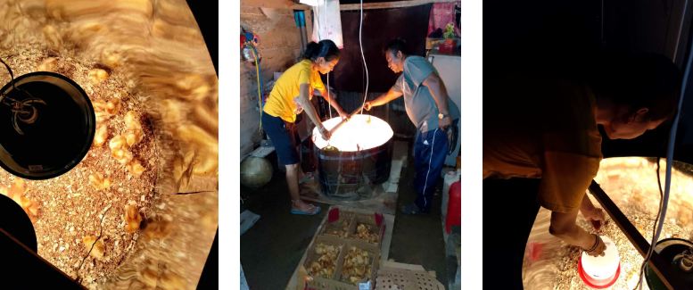 Pengembangan briket merupakan kolaborasi antara Yayasan Dahetok Milah Lestari (YDML), Badan Pengembangan Ekonomi Gereja Protestan di Indonesia (BPE GPI), dan Yayasan EcoNusa.