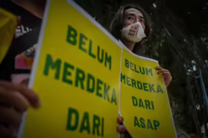 Persidangan gugatan warga terhadap perusahaan pemicu kabut asap terus bergulir