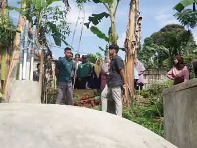 Instalasi biogas ampas kopi di Sumedang. (G2G)
