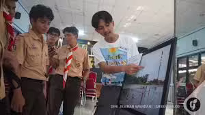 Edukasi tentang transisi energi di SMAN 3 Jakarta. (Trend Asia)