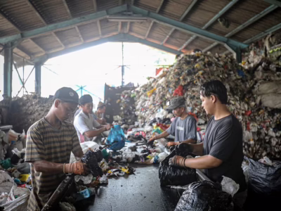Pemprosesan sampah di Bandung. (Bandung.go.id)