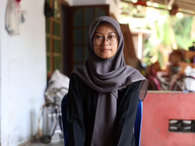 Anyndha Tri Rahmawati bisa mengenyam pendidikan tinggi di UGM. (UGM)