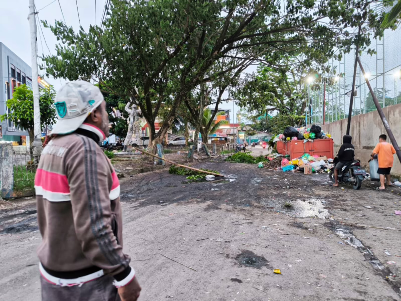 krisis sampah di Kota Sorong