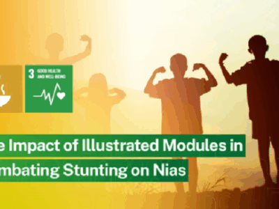 Modul tentang penelitian stunting yang dirancang para peneliti kampus USU.