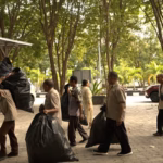 Pengelolaan sampah di kampus Undana. (Undana)