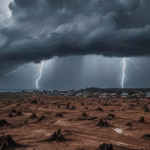 Angin kencang dan hujan lebat makin sering terjadi sementara alokasi anggaran penanganan bencana semakin menciut.