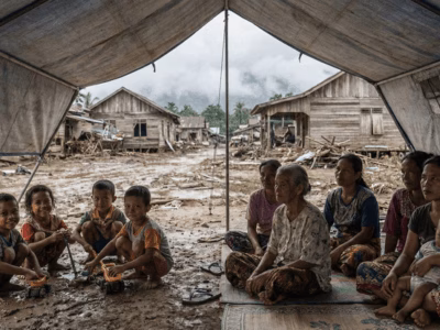 Di pengungsian, perempuan korban bencana adalah manajer logistik dadakan, pelindung anak, sekaligus penjaga keamanan keluarga
