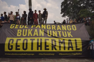 Panas geothermal berpotensi membakar hak hidup warga