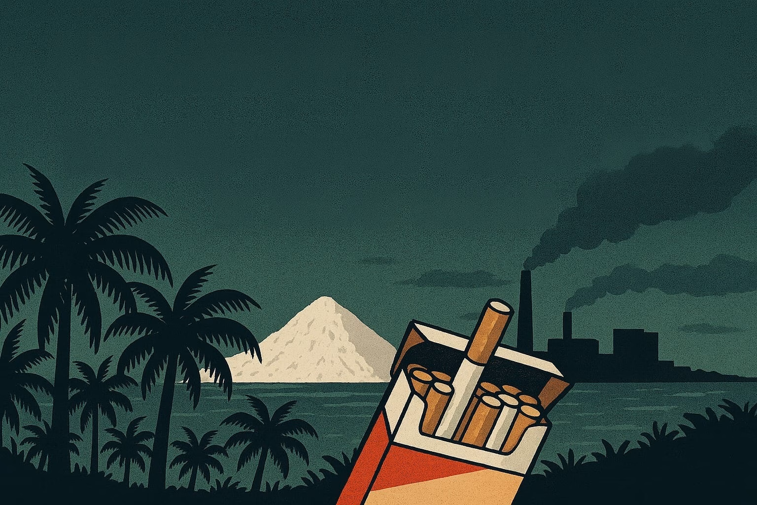 Hegemoni Emas Hijau dan Bayang-bayang Kartel Asap di Pulau Garam