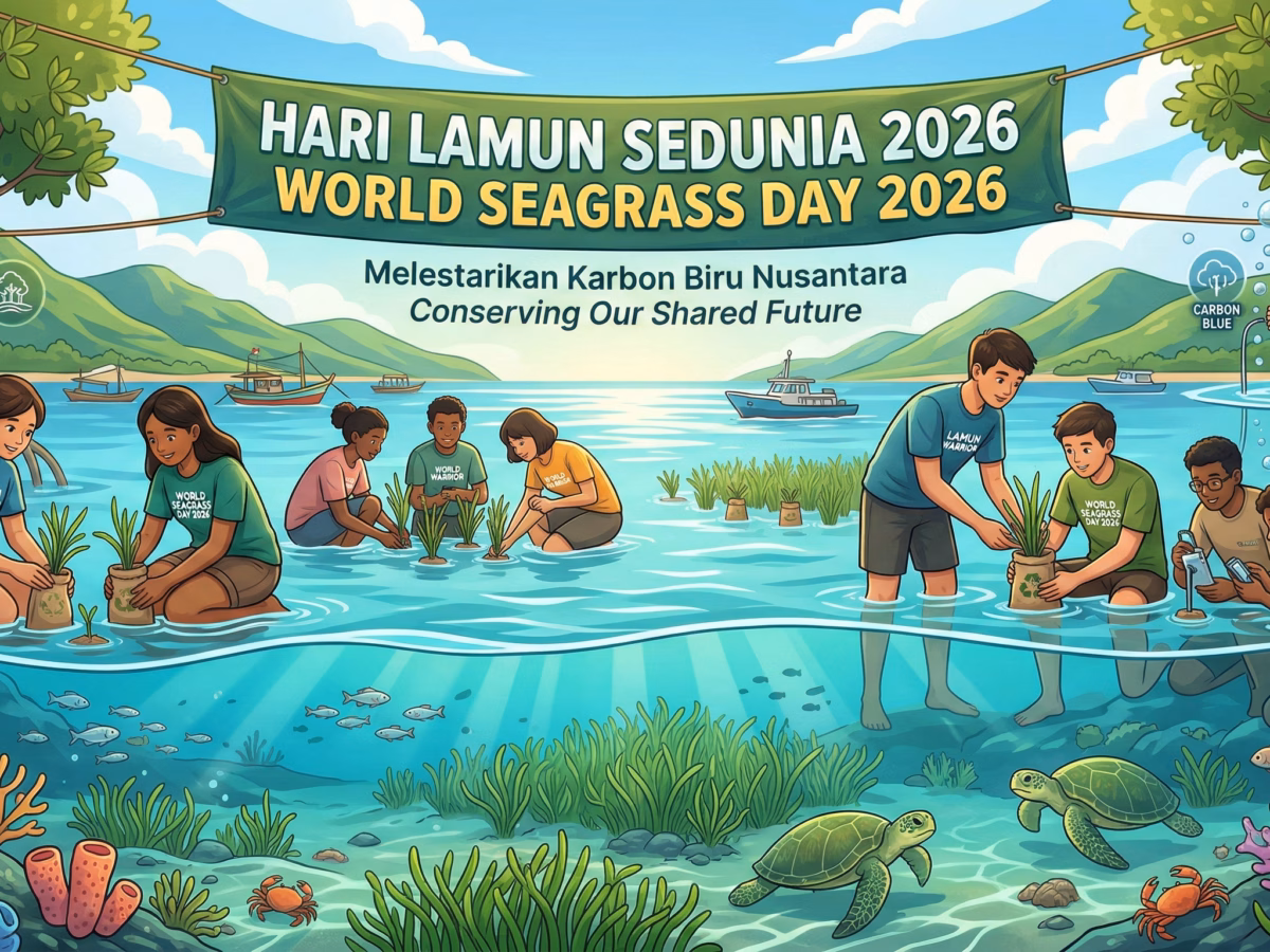 Karbon Biru dan Pertaruhan Ekologi Nusantara di Hari Lamun Sedunia 2026
