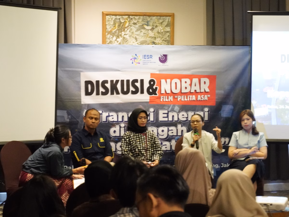 Pelita Asa membawa harapan besar agar isu transisi energi berkeadilan tidak lagi menjadi diskusi elitis di atas kertas.
