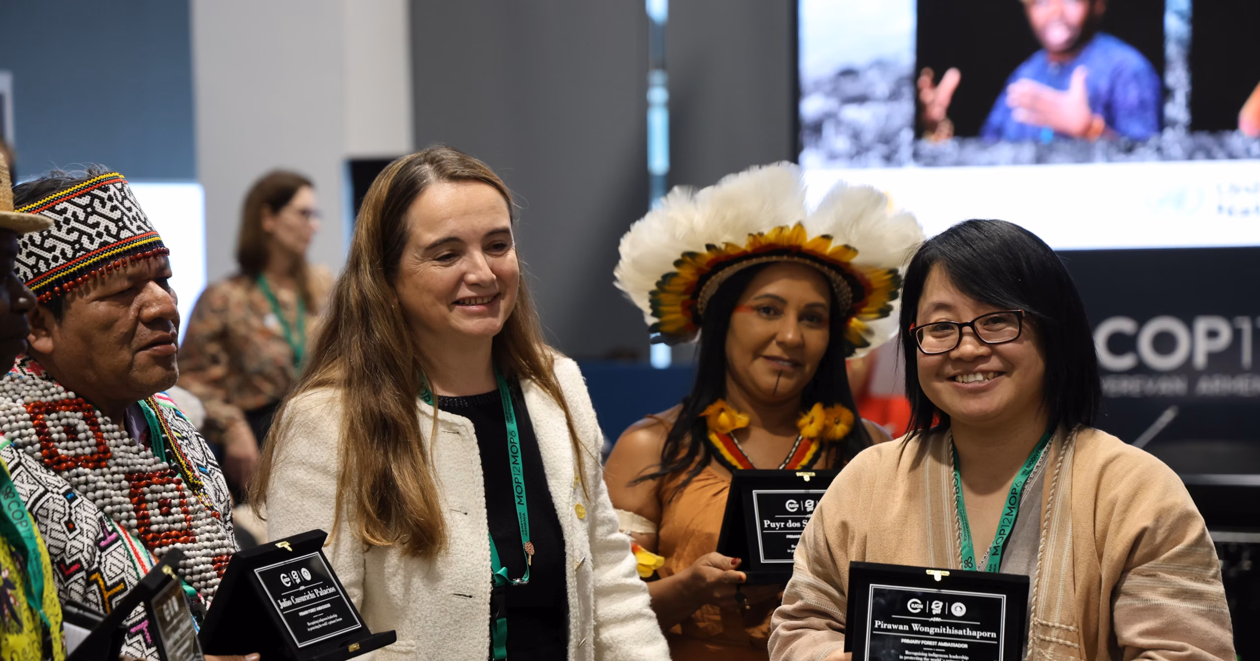 IUCN has named six visionary Indigenous leaders as the world's first-ever Indigenous Peoples Ambassadors for Primary Forests.