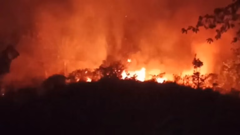Kewaspadaan dan perubahan kebiasaan adalah pertahanan agar senja merah karena kebakaran hutan tak lagi menyala di Palabuhanratu, Sukabumi.